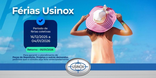 Férias Usinox!