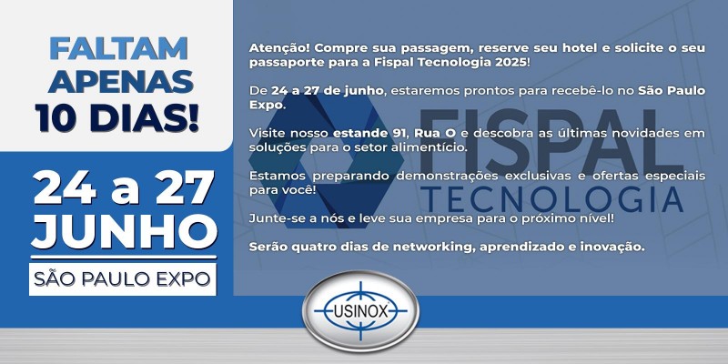 Faltam apenas 10 dias! Faltam apenas 10 dias!