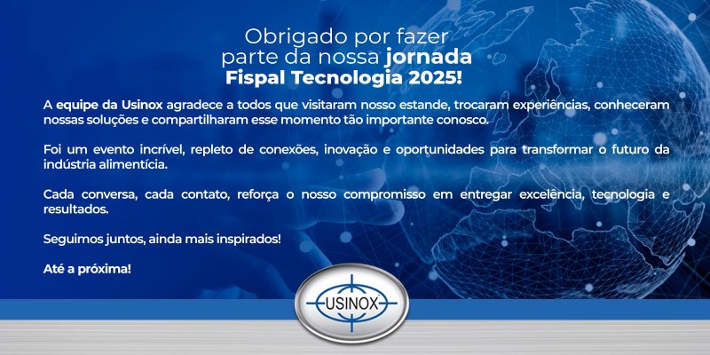 Obrigado por fazer parte da nossa jornada na Fispal Tecnologia 2025! Obrigado por fazer parte da nossa jornada na Fispal Tecnologia 2025!