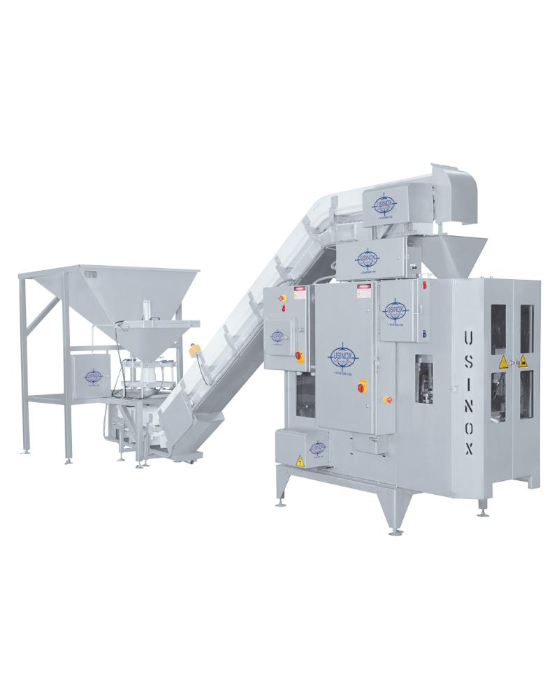 Conjunto Embaladora e Porcionador volumétrico