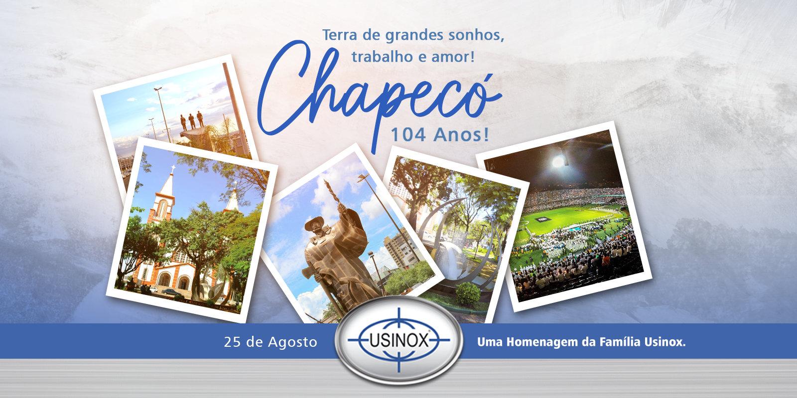 Chapecó 104 anos Chapecó 104 anos