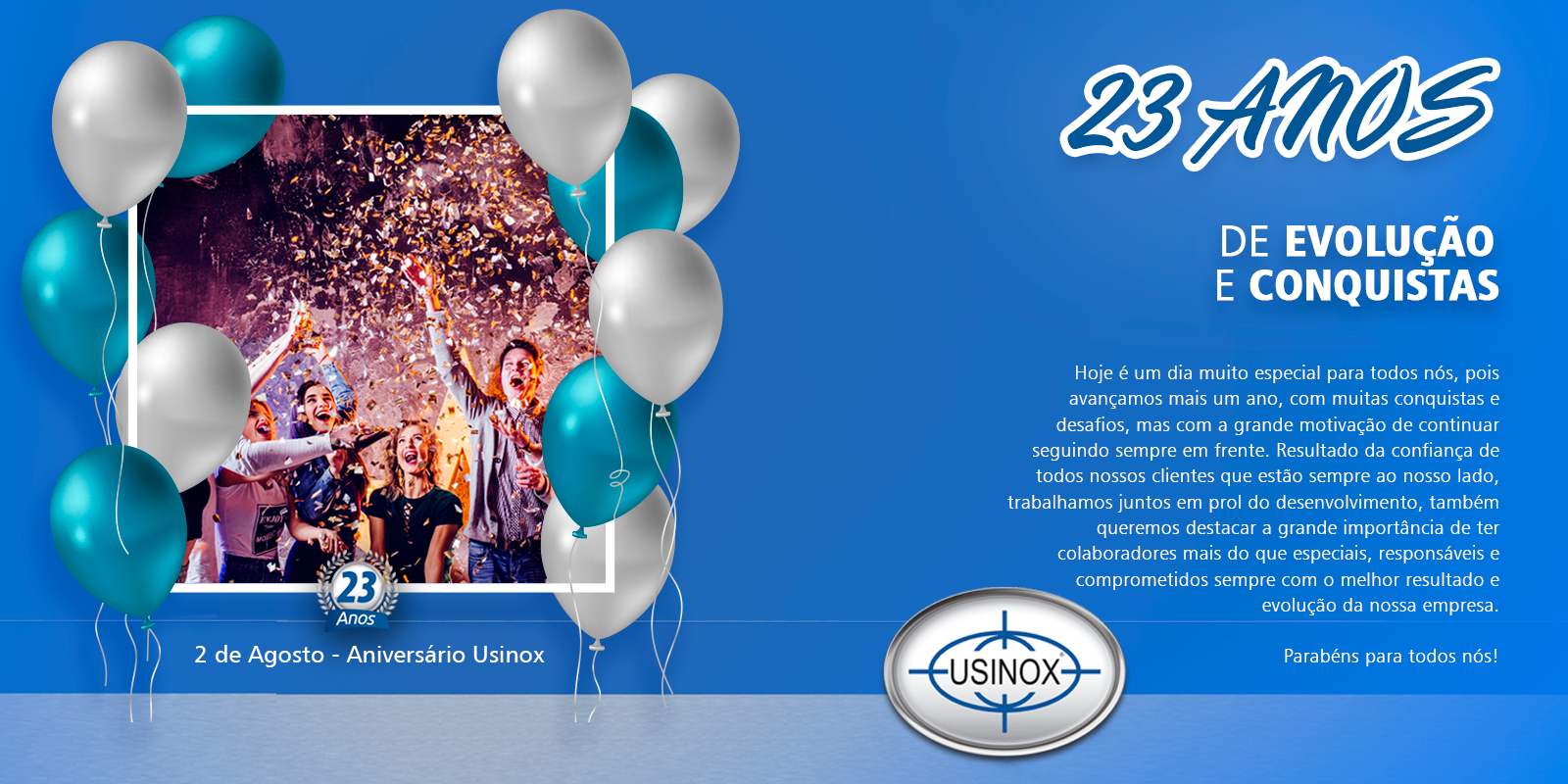 23 Anos de Evolução e Conquistas! 