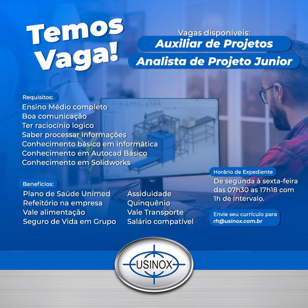 Temos Vaga! Temos Vaga!