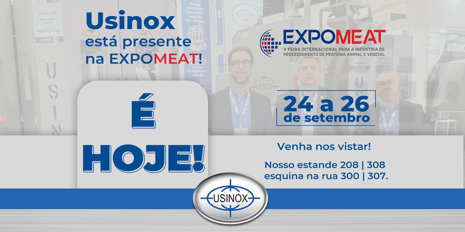 Estamos na Expomeat 2024! Venha nos visitar! Estamos na Expomeat 2024! Venha nos visitar!