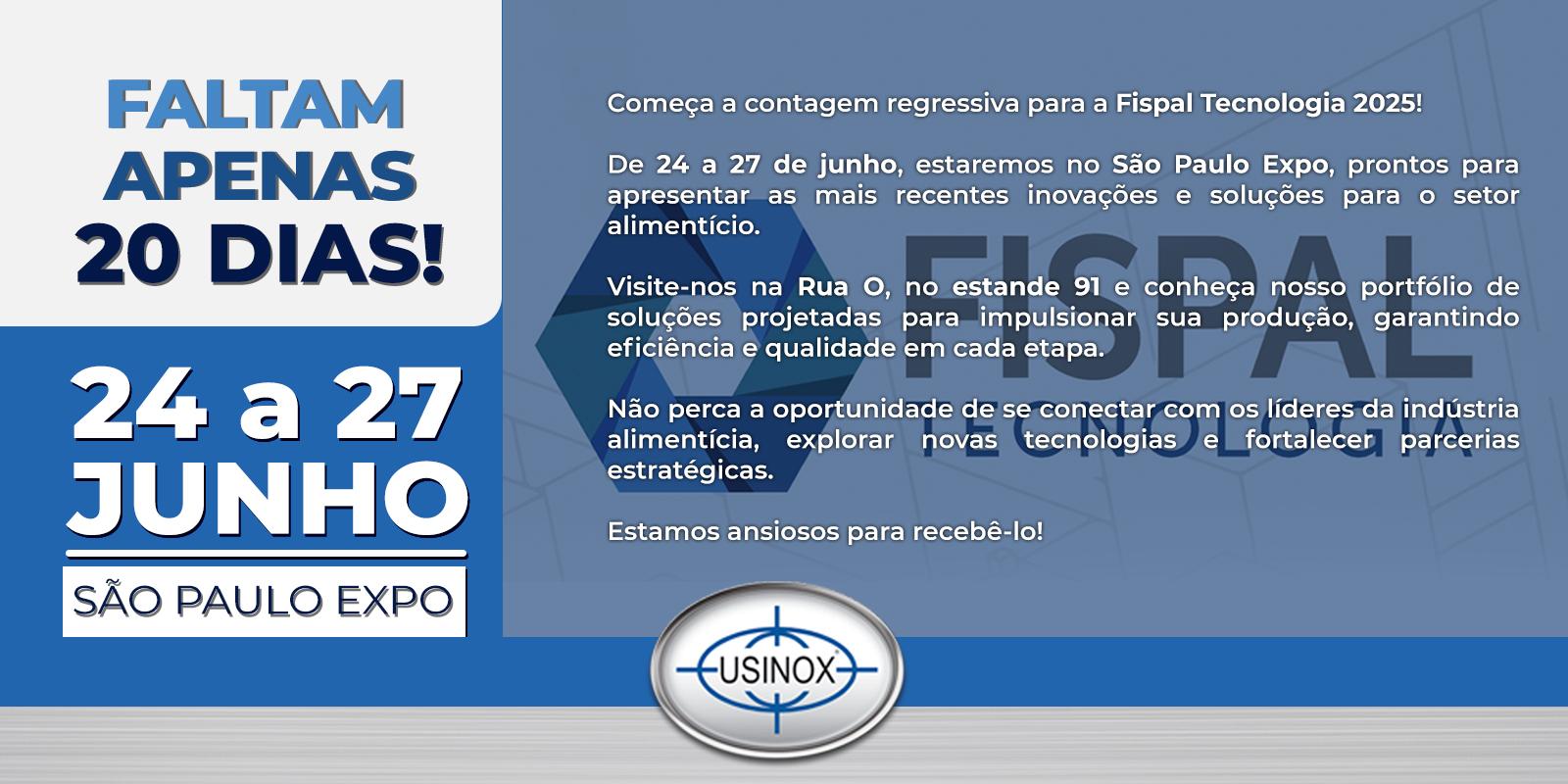 Faltam apenas 20 dias! Faltam apenas 20 dias!