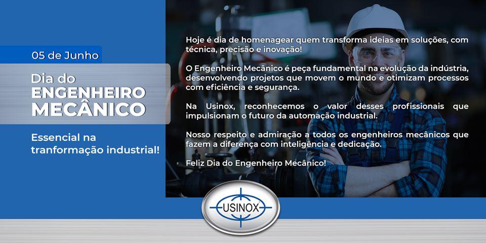 Dia do Engenheiro Mecânico Essencial na transformação industrial! Dia do Engenheiro Mecânico Essencial na transformação industrial!